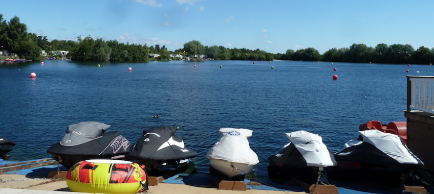 Jetski Lake at Tattershall Lakes Country Park